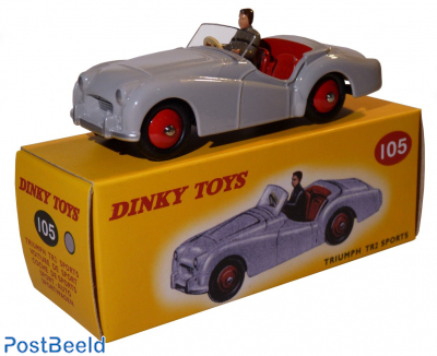 Dinky Toys, Triumph TR2 SPORTS CONVERTIBLE