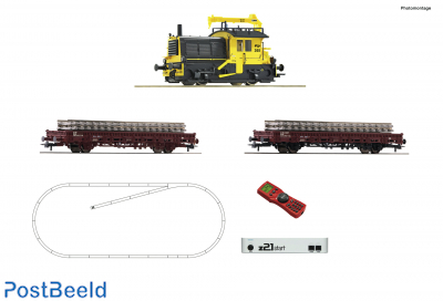 NS "Sik" Diesel Locomotive with maintenance train ~ Digital Starter Set