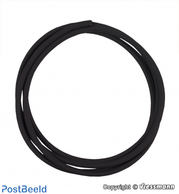Heat shrink tube ⌀1,2 mm ~ Black 40cm