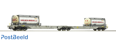 Double container carrier wagon unit, AAE
