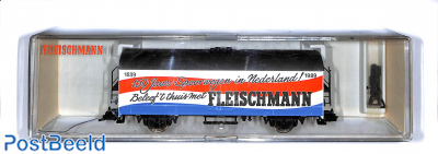 Freight car (Promotional)  "150 years railways in The Netherlands. Feel it at home with Fleischmann"