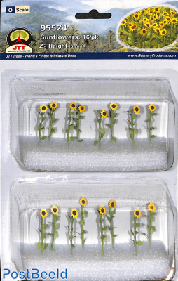 Sunflowers (16 pieces ca. 5cm)