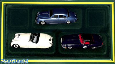 Classic Jaguar set (3 die cast models 1:43)