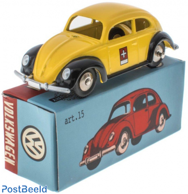 VW Beetle Swiss Post, scale 1:48