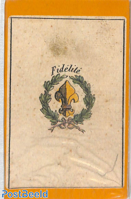 Hist. Playing cards France (1816), Replica card game