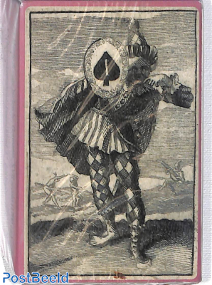 Burlesque deck of cards, Germany (around 1700), Replica card game