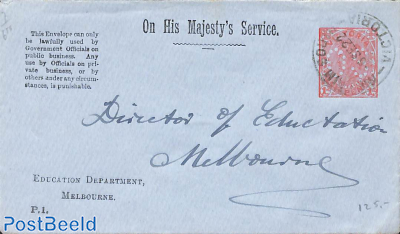 Envelope O.H.M.S. 1d