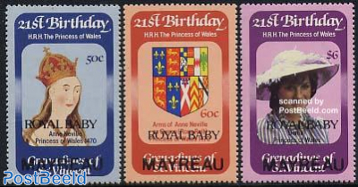 Royal baby 3v, Mayreau