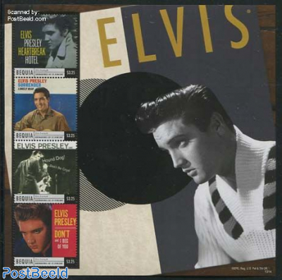 Bequia, Elvis Presley 4v m/s