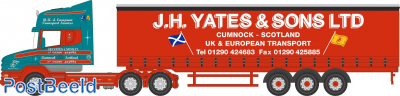 Scania T Cab Curtainside 'J H Yates & Sons'