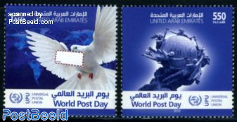 World postal day 2v
