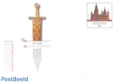 Envelope, 775 years Mainzer landfriede