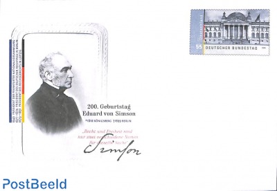 Envelope, Eduard von Simson