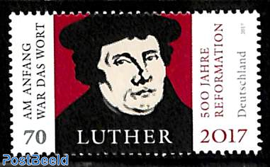 Luther, 500 Years Reformation 1v, Joint Issue Brazil