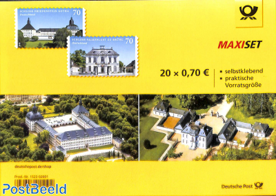 Castles foil booklet