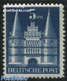 5DM, Type II, Stamp out of set