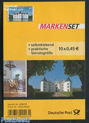 Glucksburg Castle foil booklet