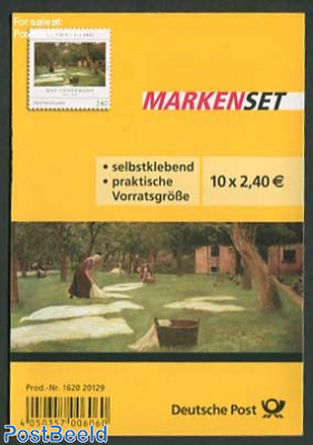 Max Liebermann painting booklet s-a