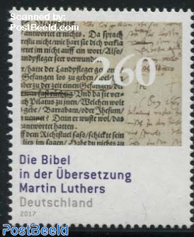 Martin Luthers Bible Translation 1v