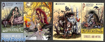 Europa, myths & legends 2v, corner tabs