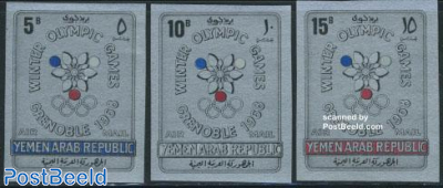 Olympic Winter Games 3v (silver)
