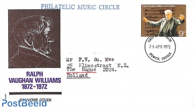 Special cover Ralph Vaughan Williams