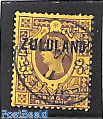 Zululand, 3d, used