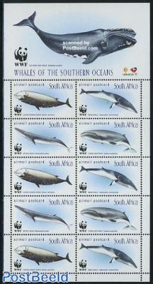 WWF, Whales minisheet