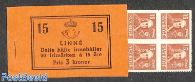 Linné booklet (D/B perf.)