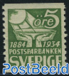 Postal saving bank 1v :=: