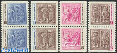 Definitives 4 booklet pairs