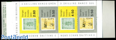 Famous stamps booklet