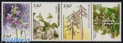 Orchids 4v [:::], fragrant stamps