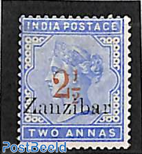 2.5 on 2a overprint, type IV