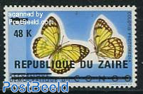 48K, Butterfly, Stamp out of set