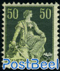 50c, Stamp out of set, normal paper
