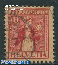 10c, Stamp out of set
