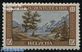 10C, Stamp out of set