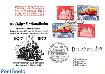 Railway jubilee cover