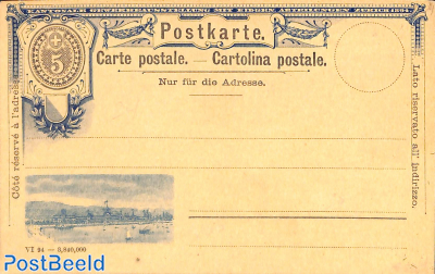 Postcard, Illustrated 5c