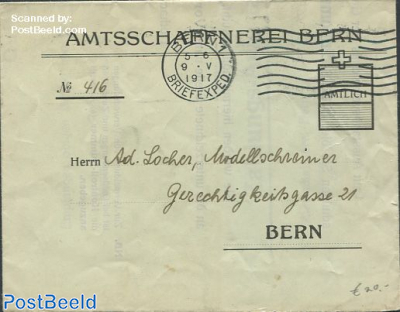 Envelope to Bern