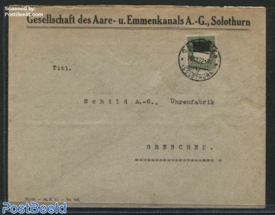 Letter from and to Grenchen