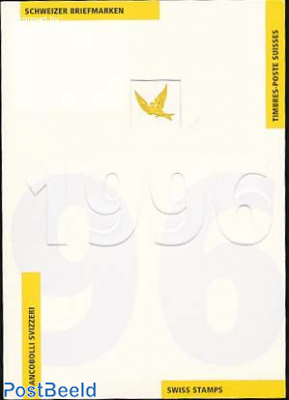 Official Yearbook 1996 with stamps