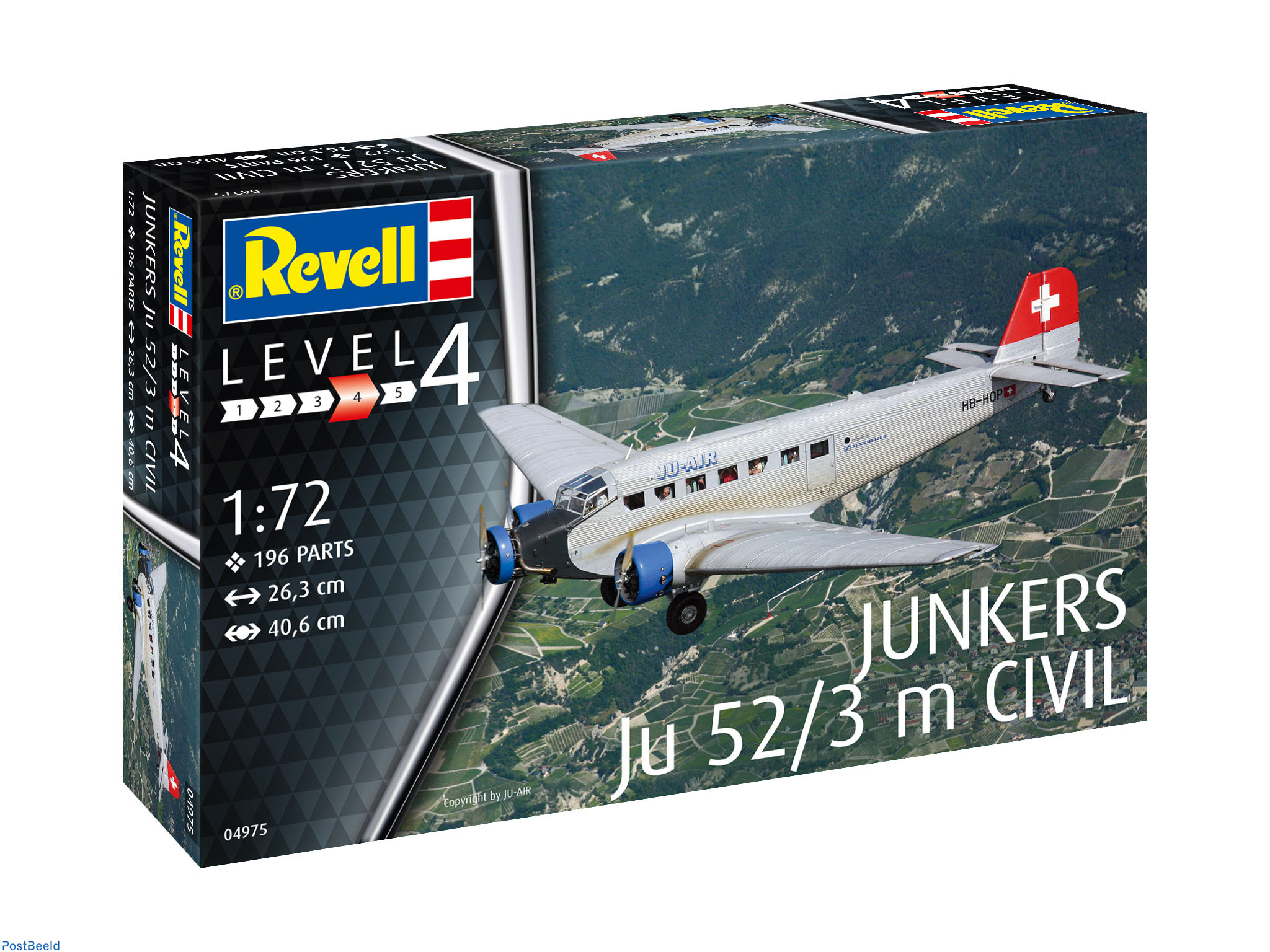 Junkers Ju 52/3 M Civil - Collecting Stamps - PostBeeld