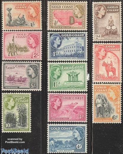 Stamp 1952, Gold Coast Definitives 12v, 1952 - Collecting Stamps ...