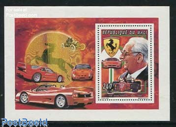 Stamp 1995, Mali Ferrari s/s, 1995 - Collecting Stamps - PostBeeld ...