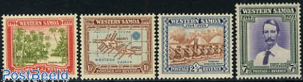 Stamp 1939, Samoa 25 years NZ mandat 4v, 1939 - Collecting Stamps ...