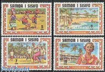 Stamp 1971, Samoa Tourism 4v, 1971 - Collecting Stamps - PostBeeld ...