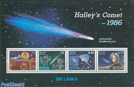 Stamp 1986, Sri Lanka (Ceylon) Halleys comet s/s, 1986 - Collecting Stamps  - PostBeeld - Online Stamp Shop - Collecting