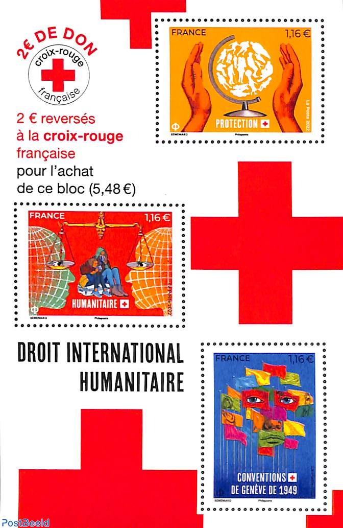 obligat ugentlig Vil Stamp 2022, France Red Cross s/s, 2022 - Collecting Stamps - PostBeeld -  Online Stamp Shop - Collecting
